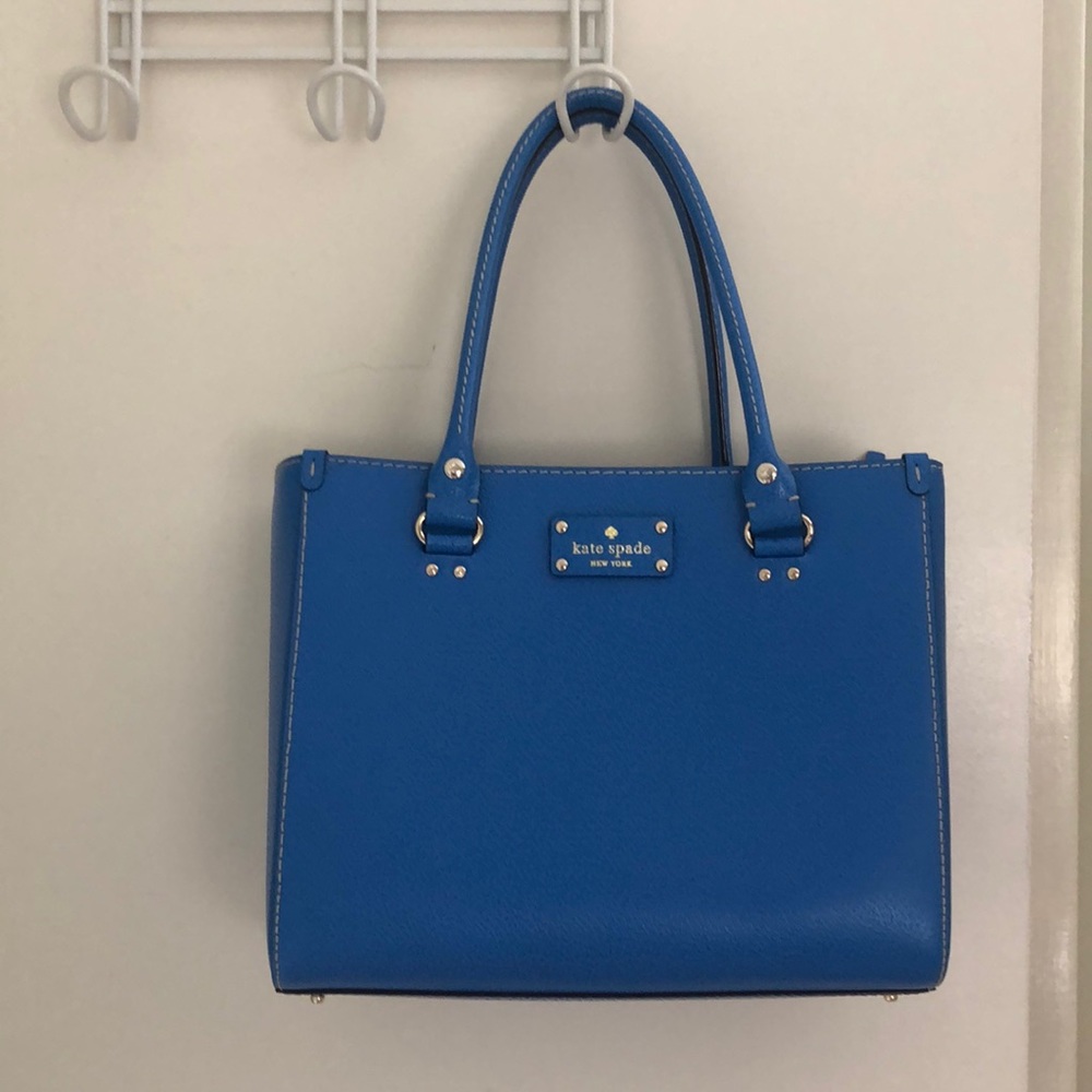 Kate Spade blue box bag